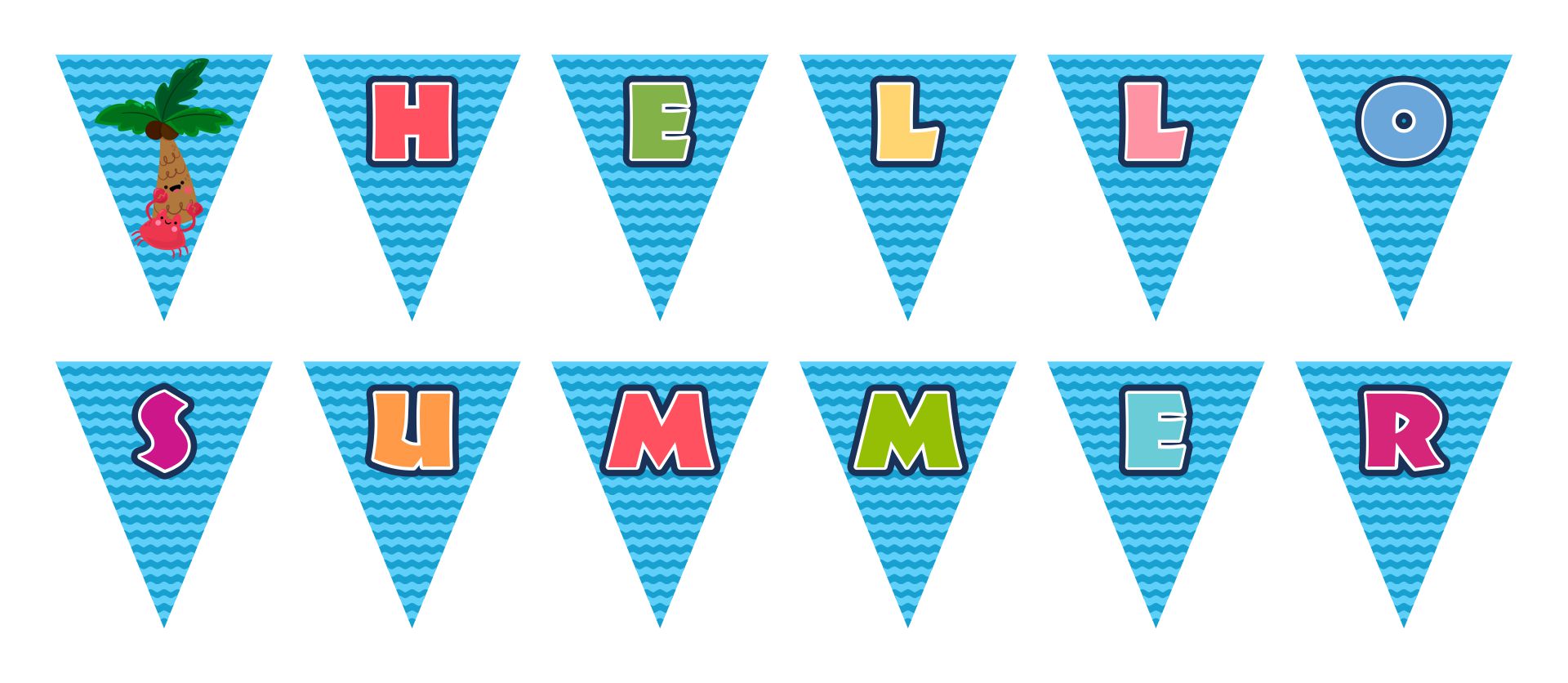 Printable Pennant