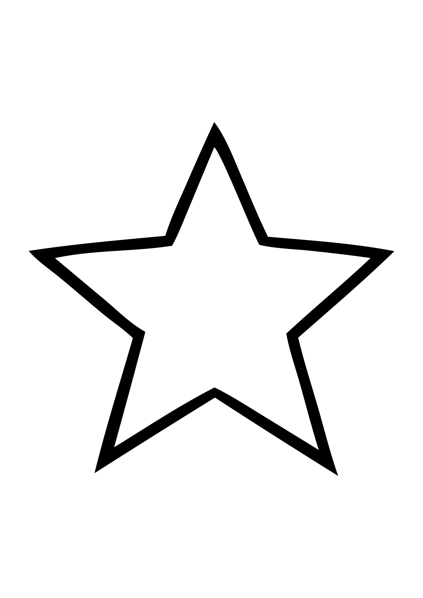 Star Template Large