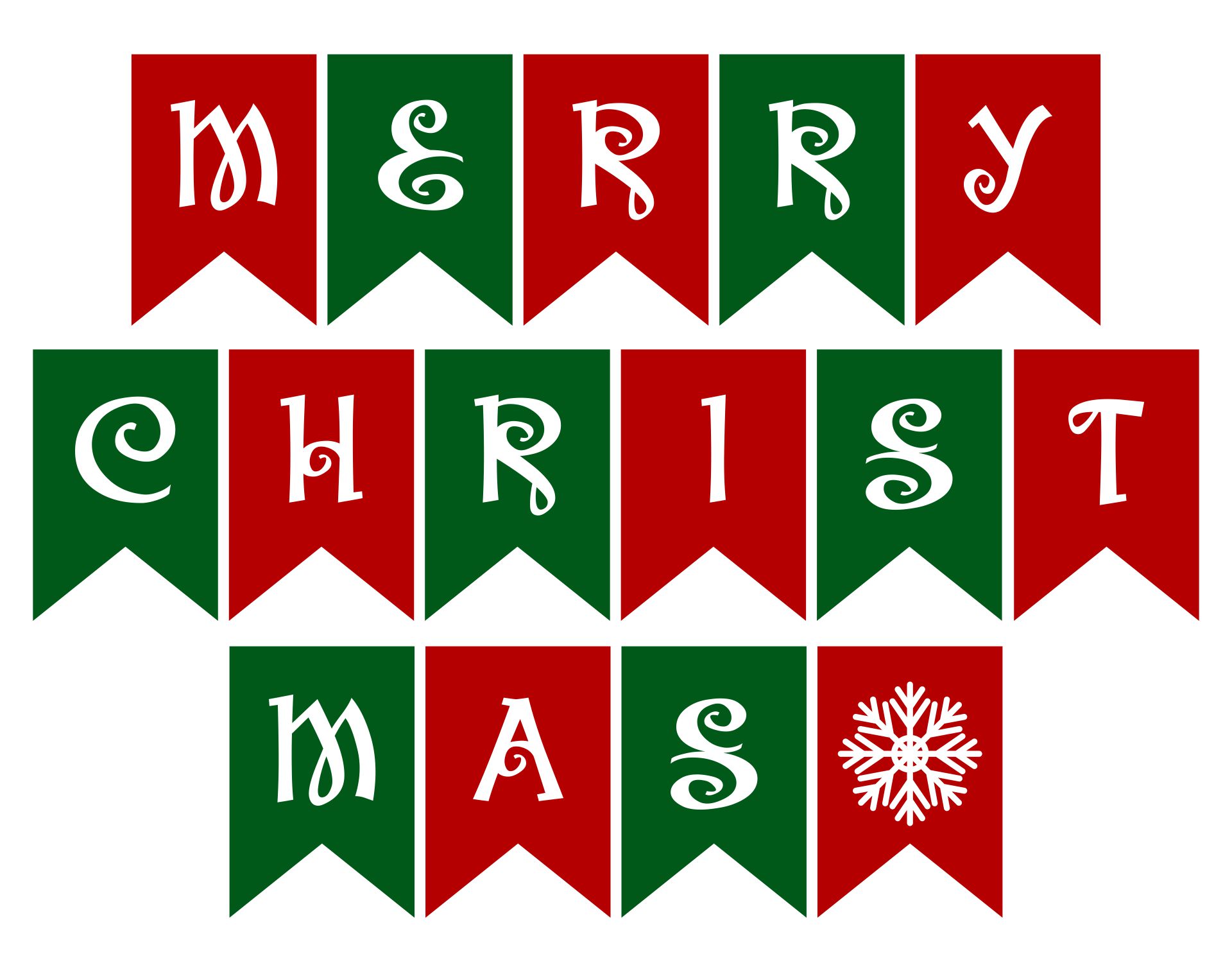 7 Best Images of Merry Christmas Printable For Letters Christmas