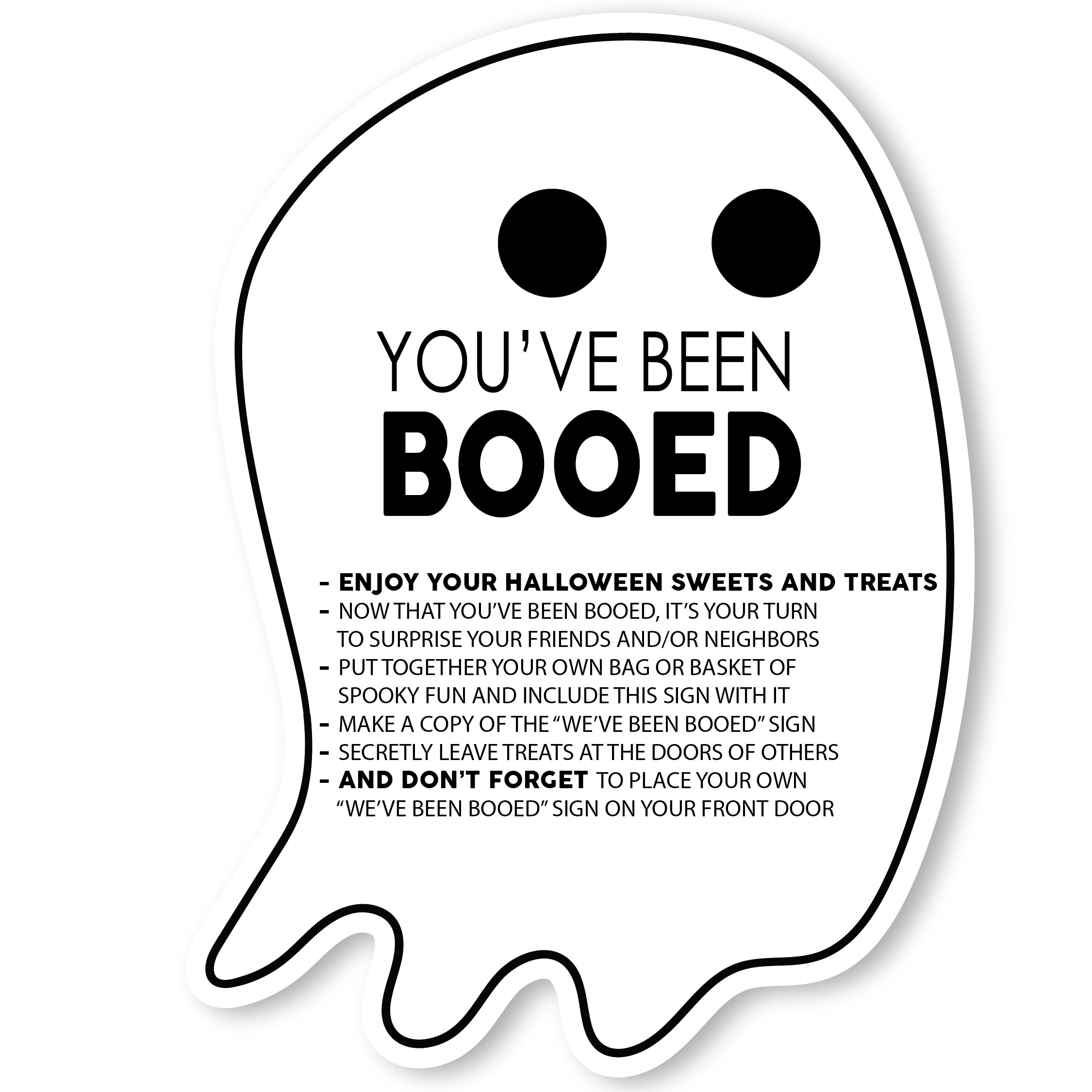 6 Best Images Of Printable Halloween Boo Game Halloween Neighborhood Boo Game Halloween Boo