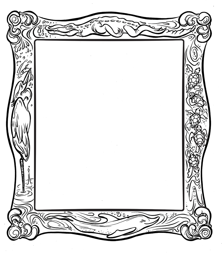 6 Best Images of Frames Coloring Pages Printable Frame Coloring Pages