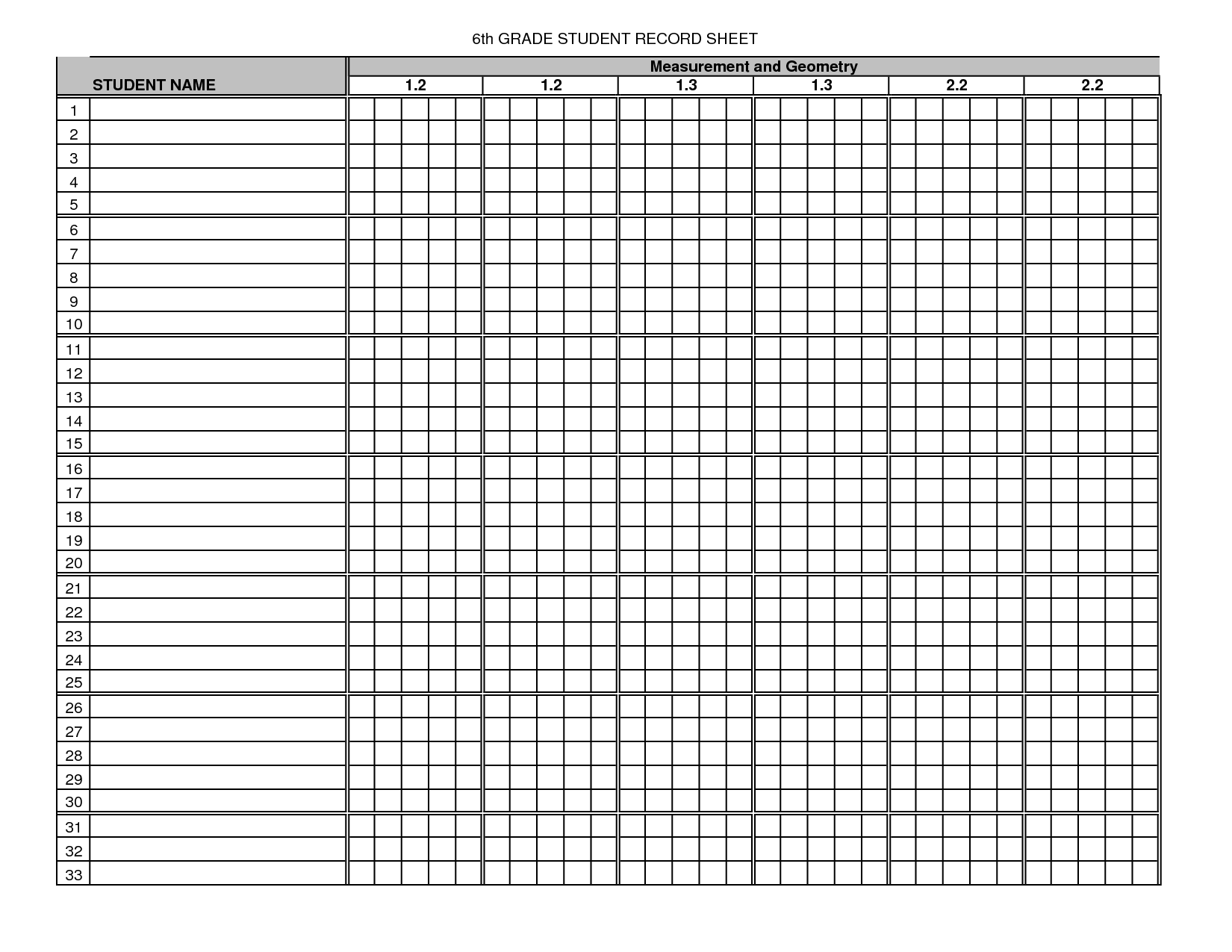 free-blank-grade-sheet-template