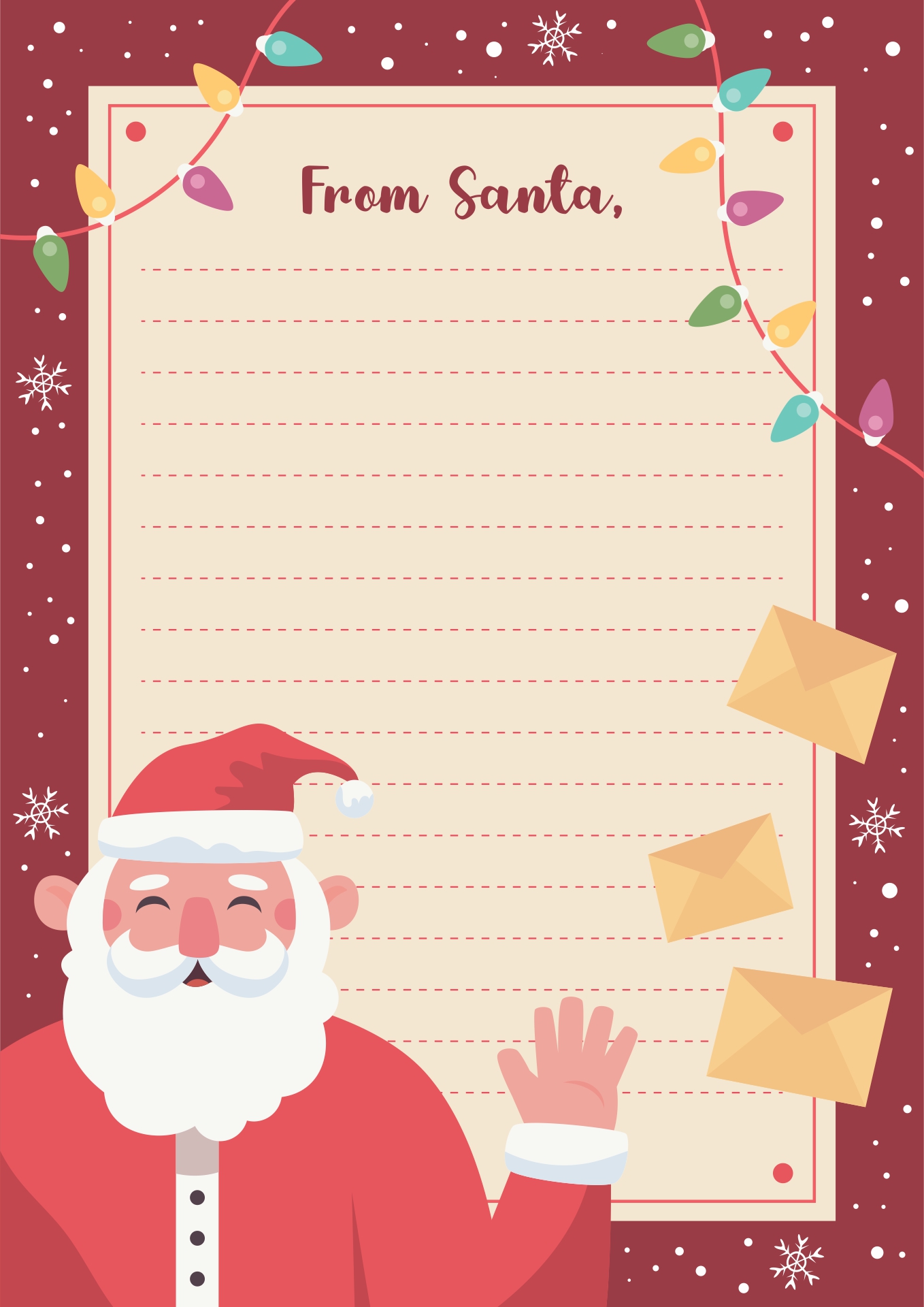 How To Make A Letter From Santa Free