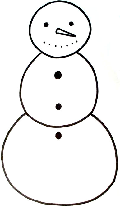 7 Best Images of Snowman Stencil Printables - Free Printable Snowman