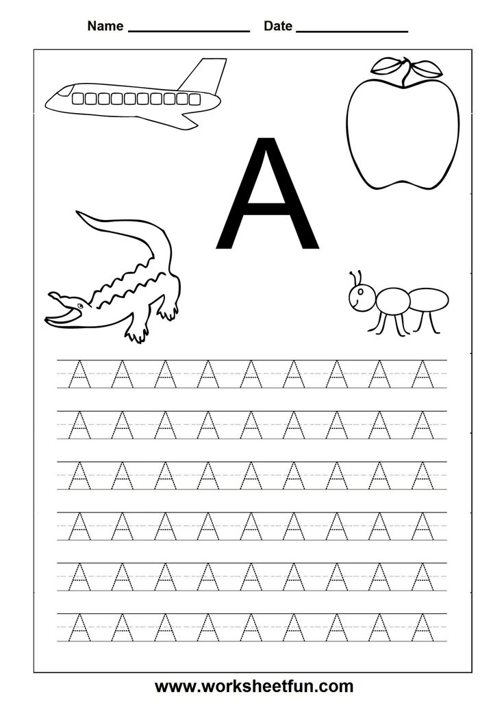 Free Printable Alphabet Letter Worksheets