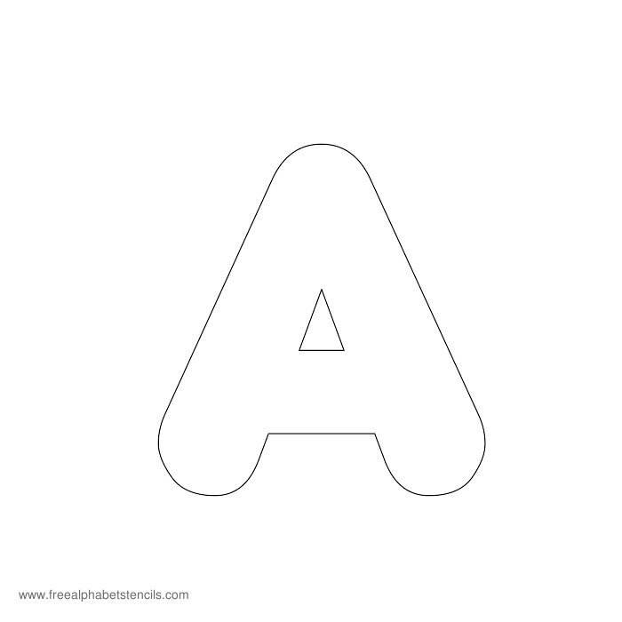 7 Best Images Of Printable Alphabet Letters Templates Alphabet