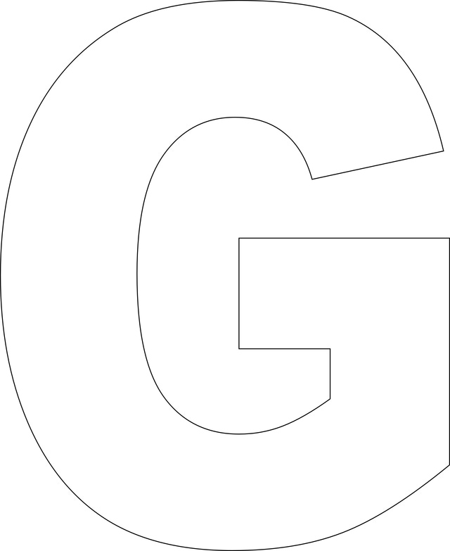 7 Best Images Of Letter G Printable Templates Printable Alphabet