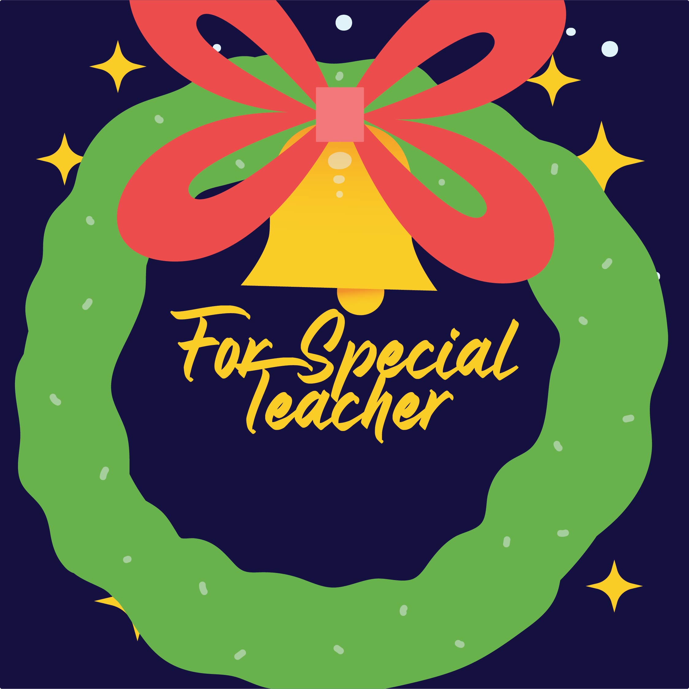 Printable Christmas Cards For Teachers