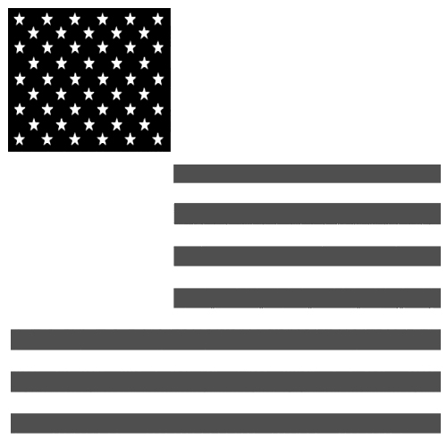 2 Best Images of American Flag Star Stencils Printable American Flag