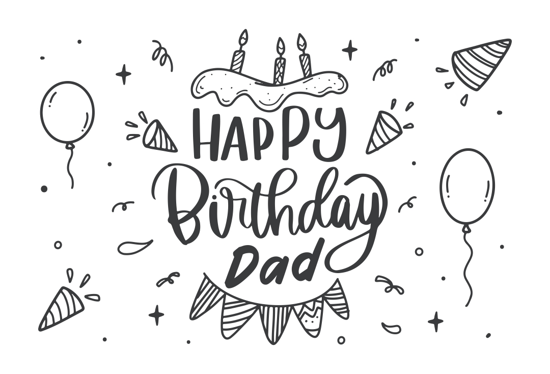 Printable Happy Birthday Cards For Dad