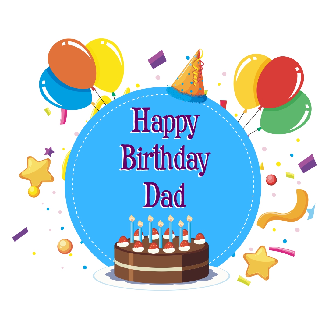 Happy Birthday Dad Card Printable