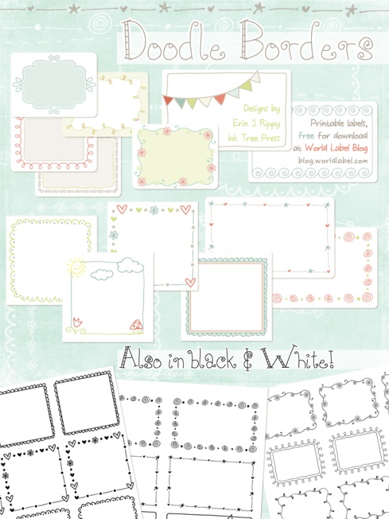 Free Label Border Templates