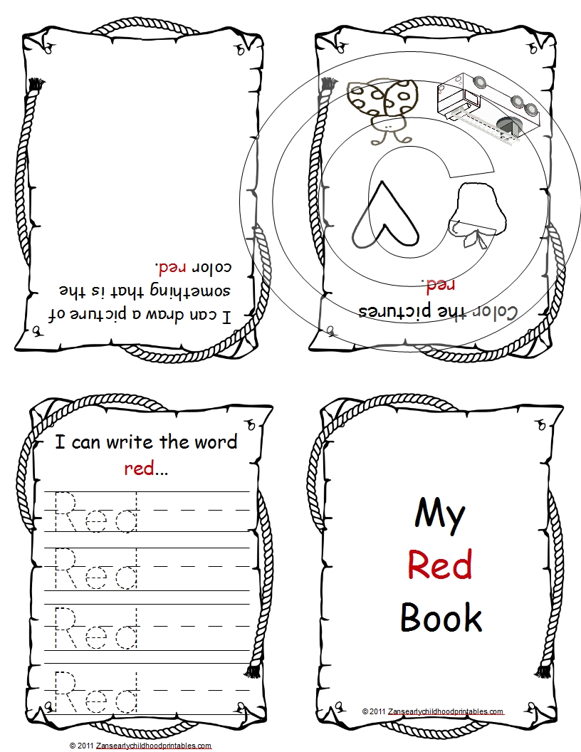 5 Best Images of School Colors Printable Book - Color Crayon Printables