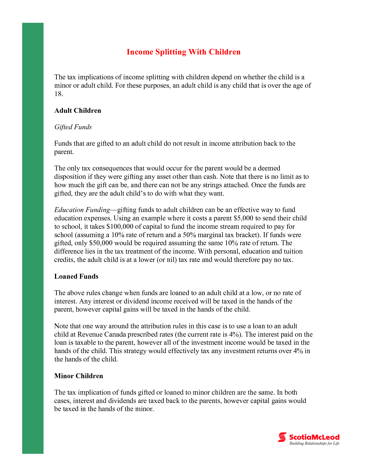 Rules and Consequences Chart