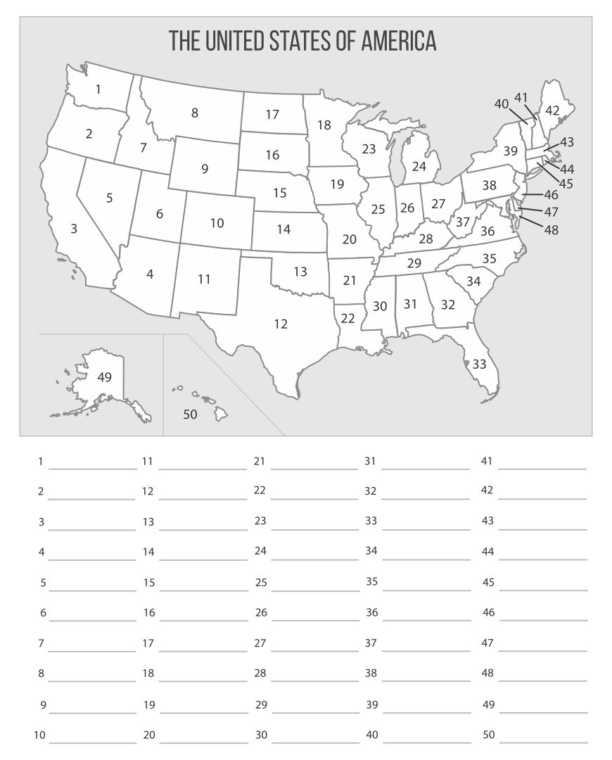 5 Best Images of Printable Map Of United States - Free Printable United