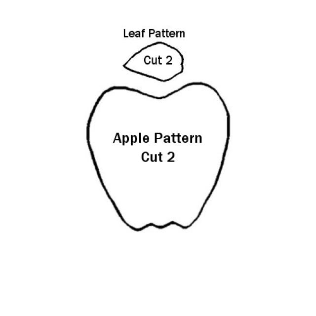 5 Best Images of Apple Cutouts Printable Free Printable Apple Cut