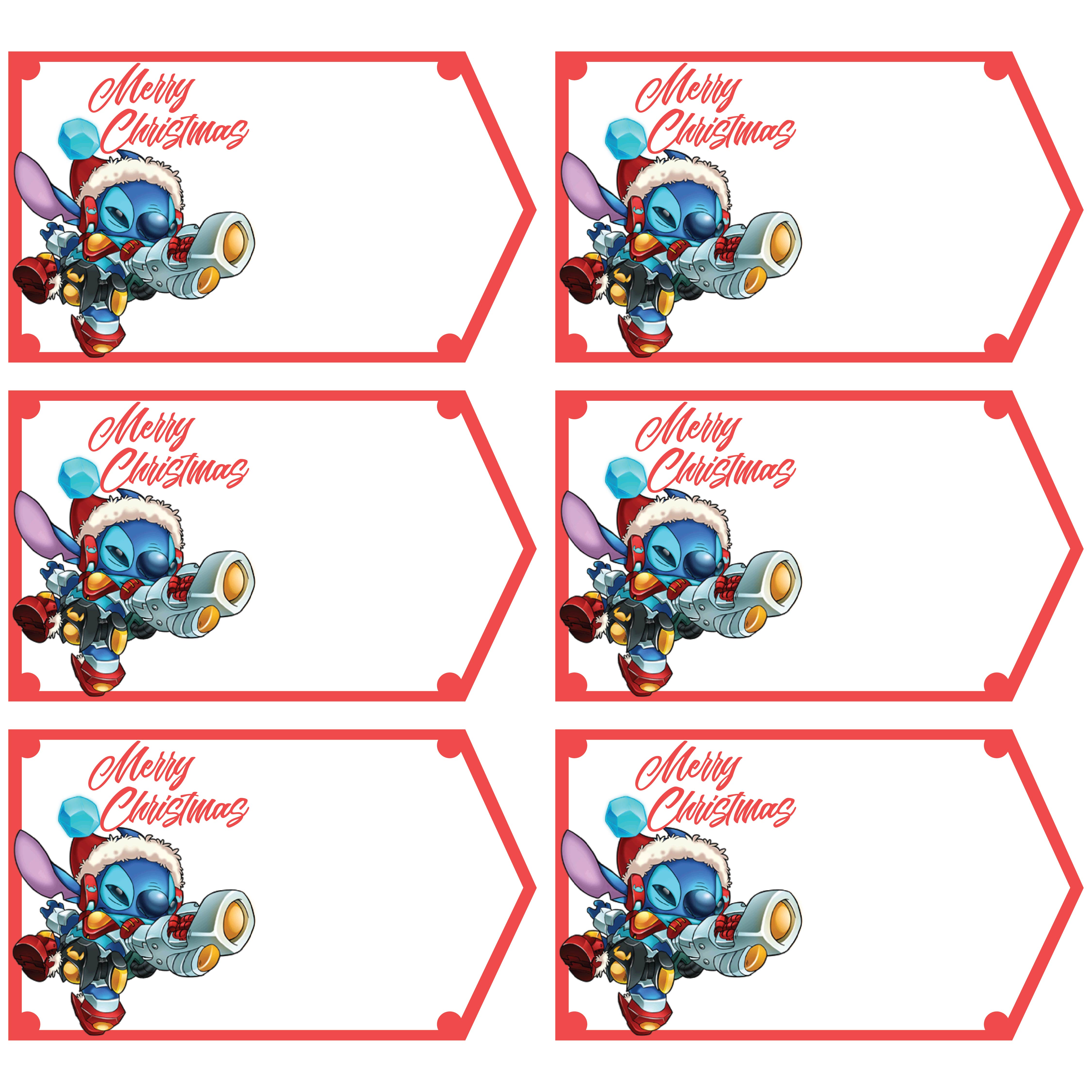 Free Printable Disney Christmas Gift Tags