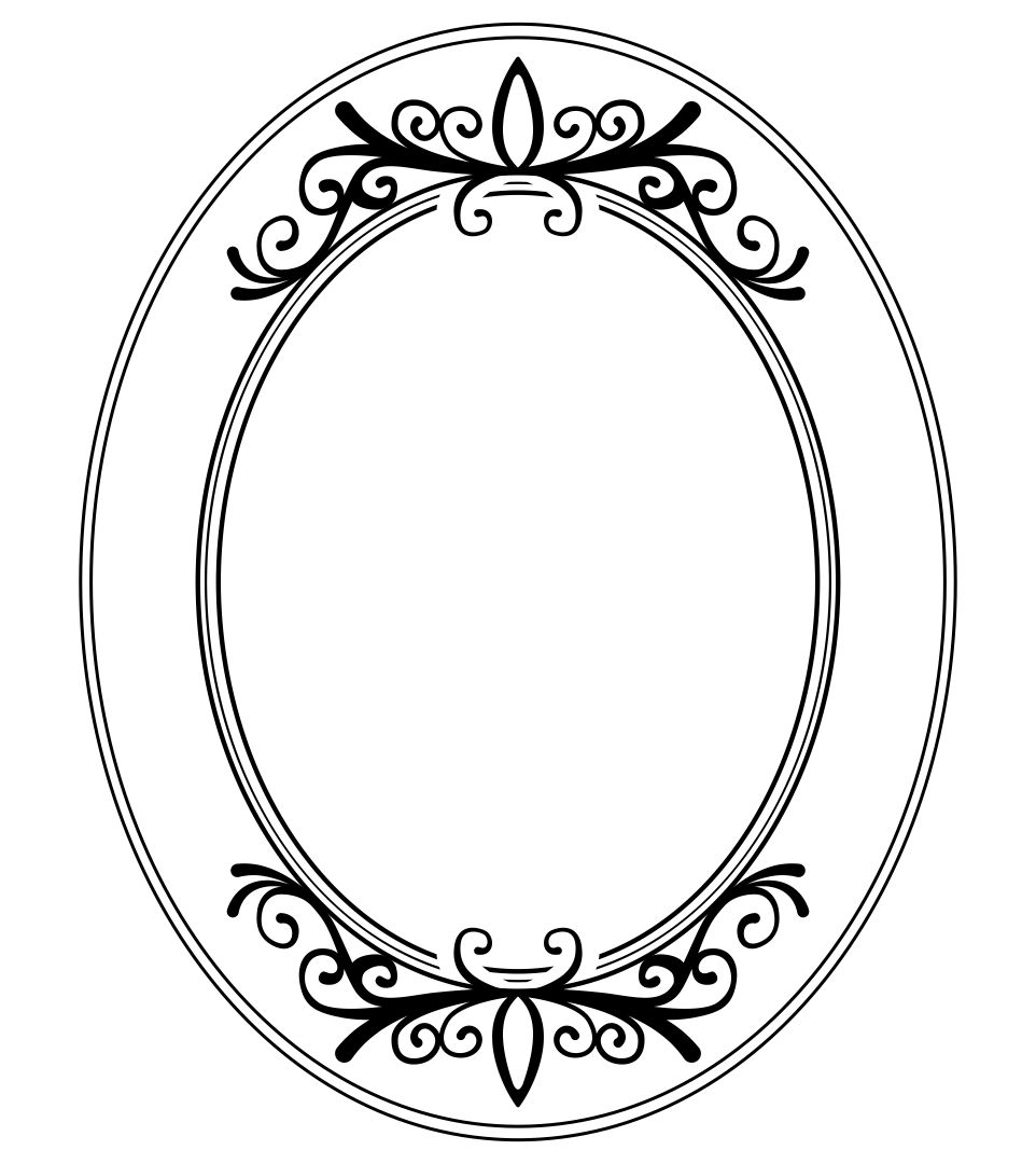 8 Best Images of Picture Frame Template Printable Portrait Frame