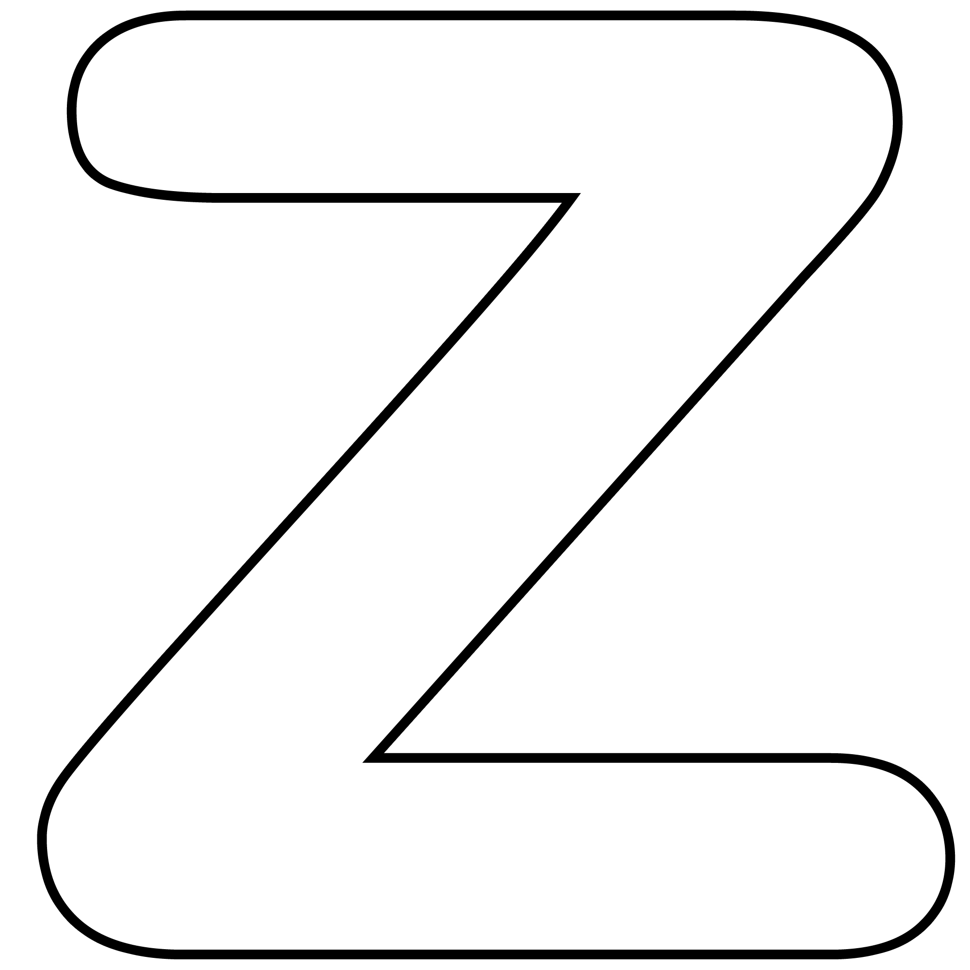 Letter Z Template Printable Printable Word Searches