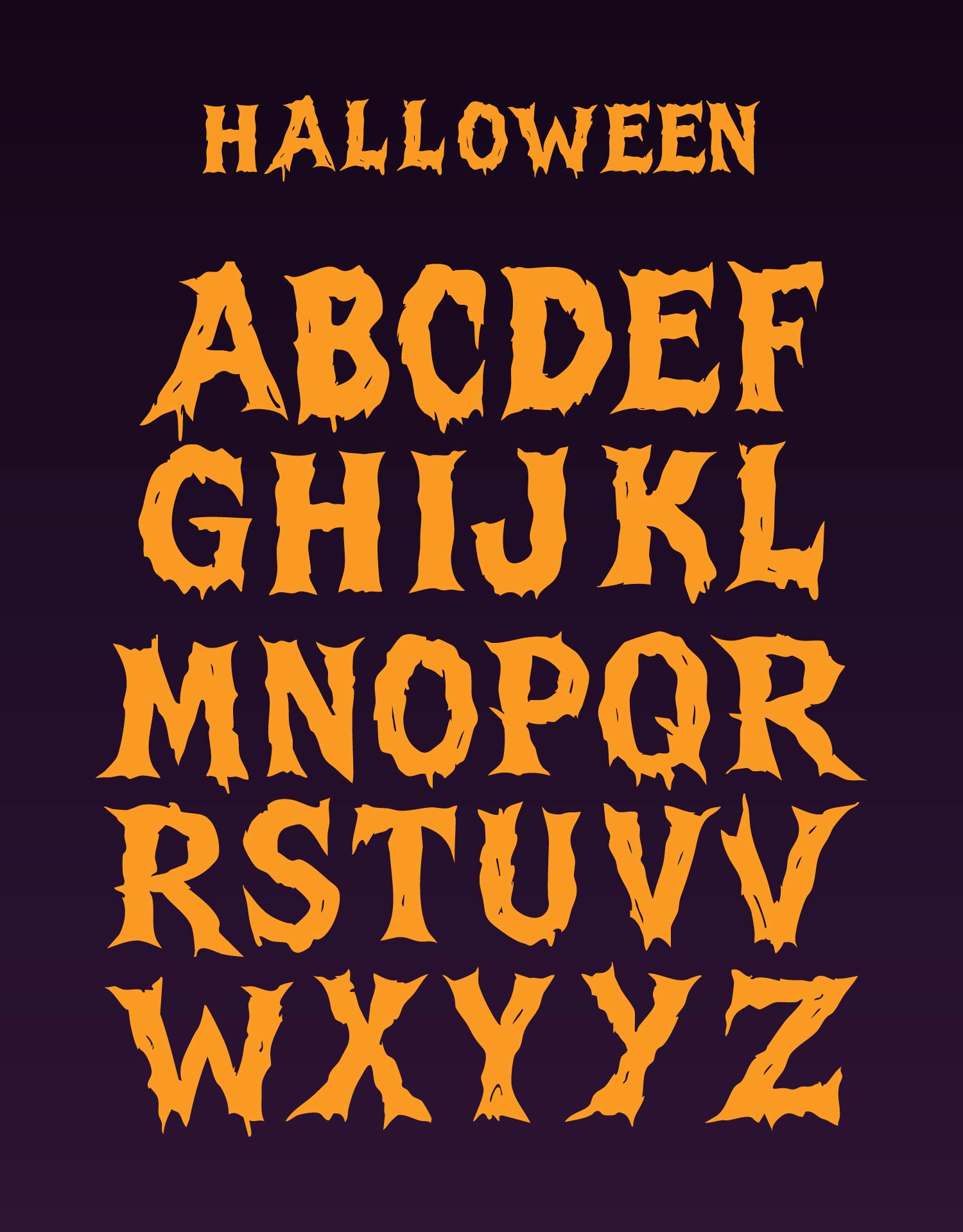 8 Best Images Of Printables Free Halloween Fonts Free Valentine s 