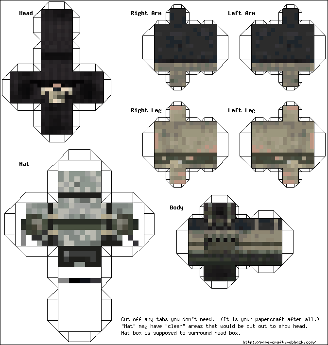 7 Best Images of Free Minecraft Printable Papercraft Minecraft