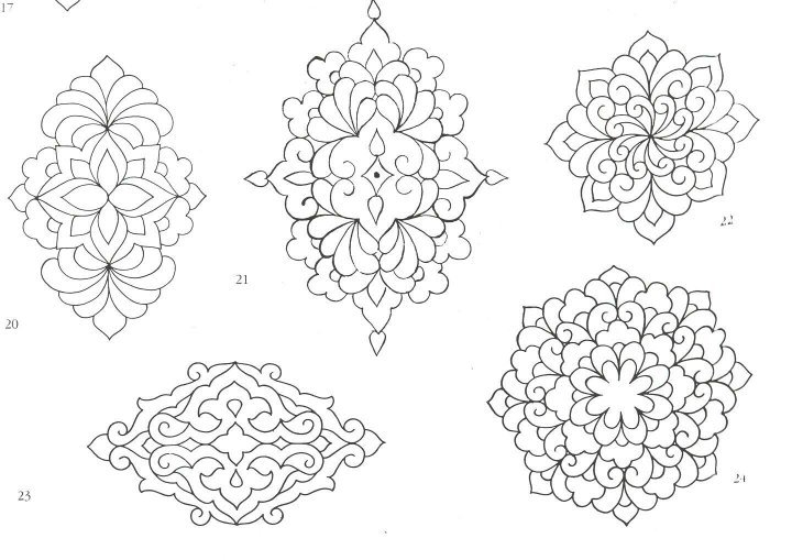 5 Best Images of Free Printable Moroccan Stencil Patterns Moroccan