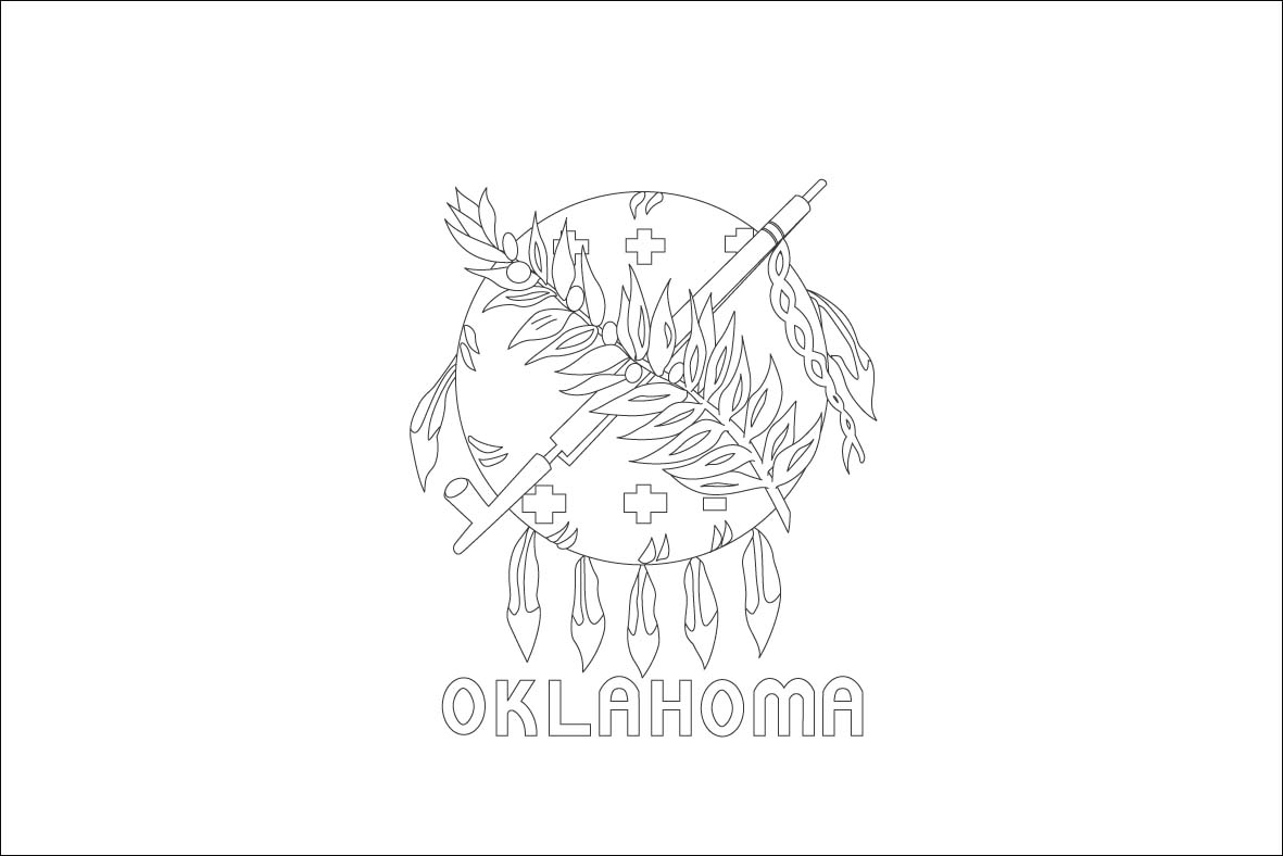 oklahoma state coloring pages - photo #21
