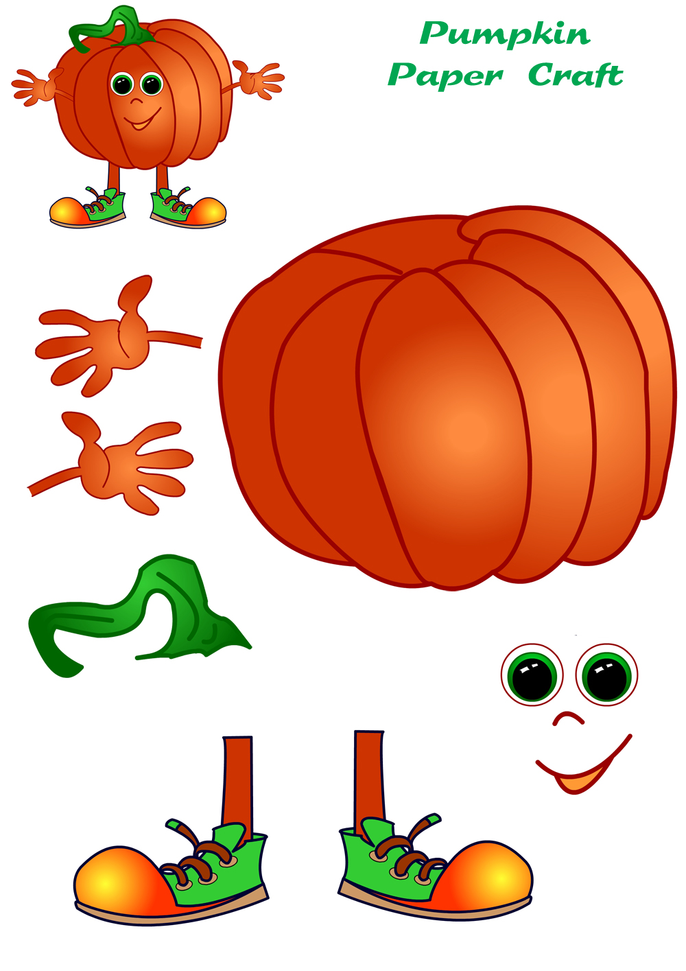 9 Best Images of Printable Paper Pumpkin Pumpkin Writing Paper with