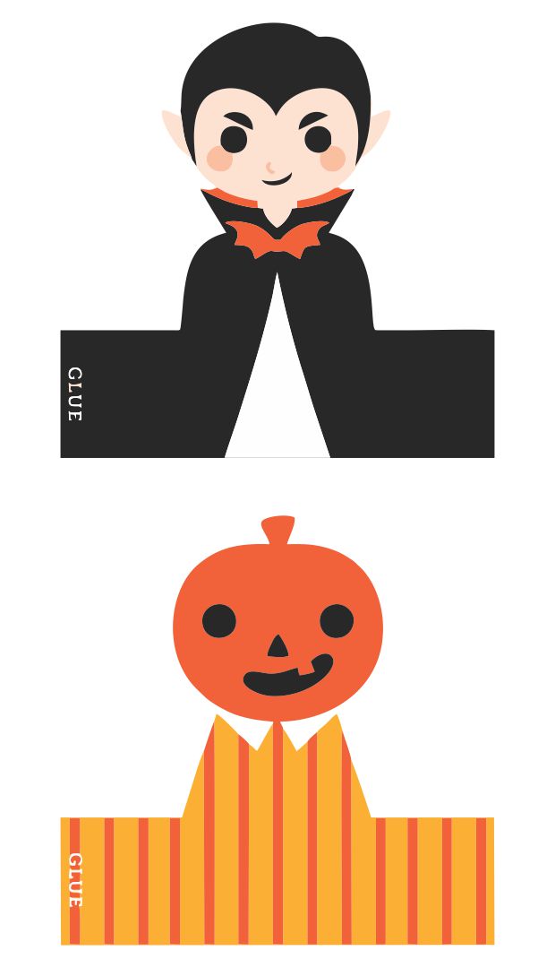 Halloween Finger Puppets Pages Coloring Pages Halloween Finger Puppets Pages Coloring Pages
