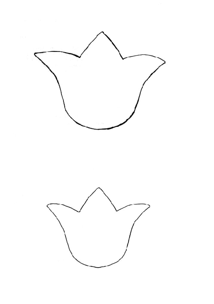 6 Best Images of 3D Tulip Template Printable Tulip Template Printable