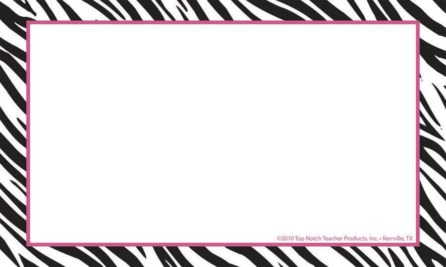 free clip art zebra print border - photo #41