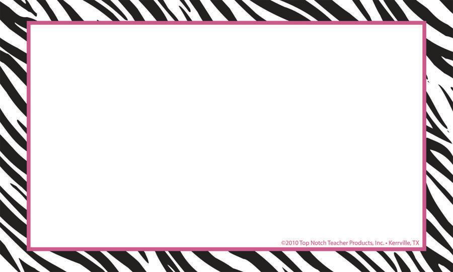 free zebra clipart borders - photo #50