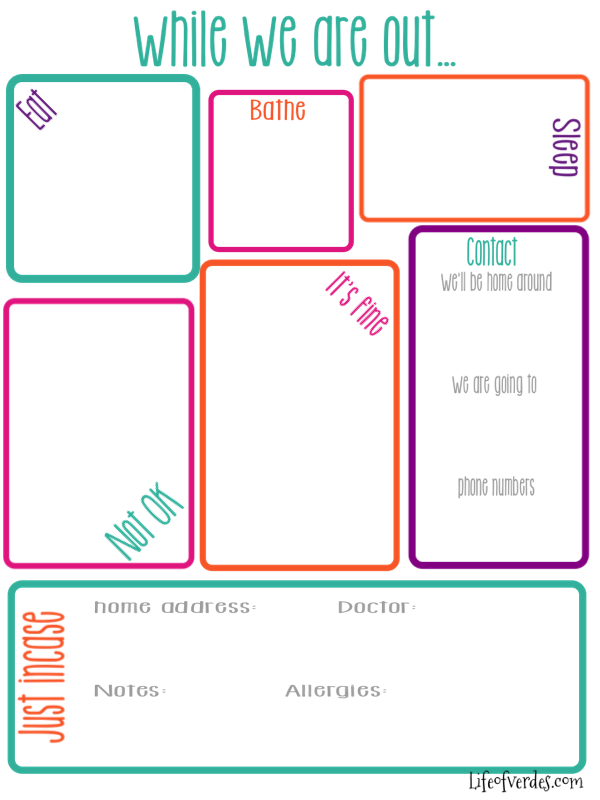 6-best-images-of-free-printable-babysitter-notes-babysitter-notes