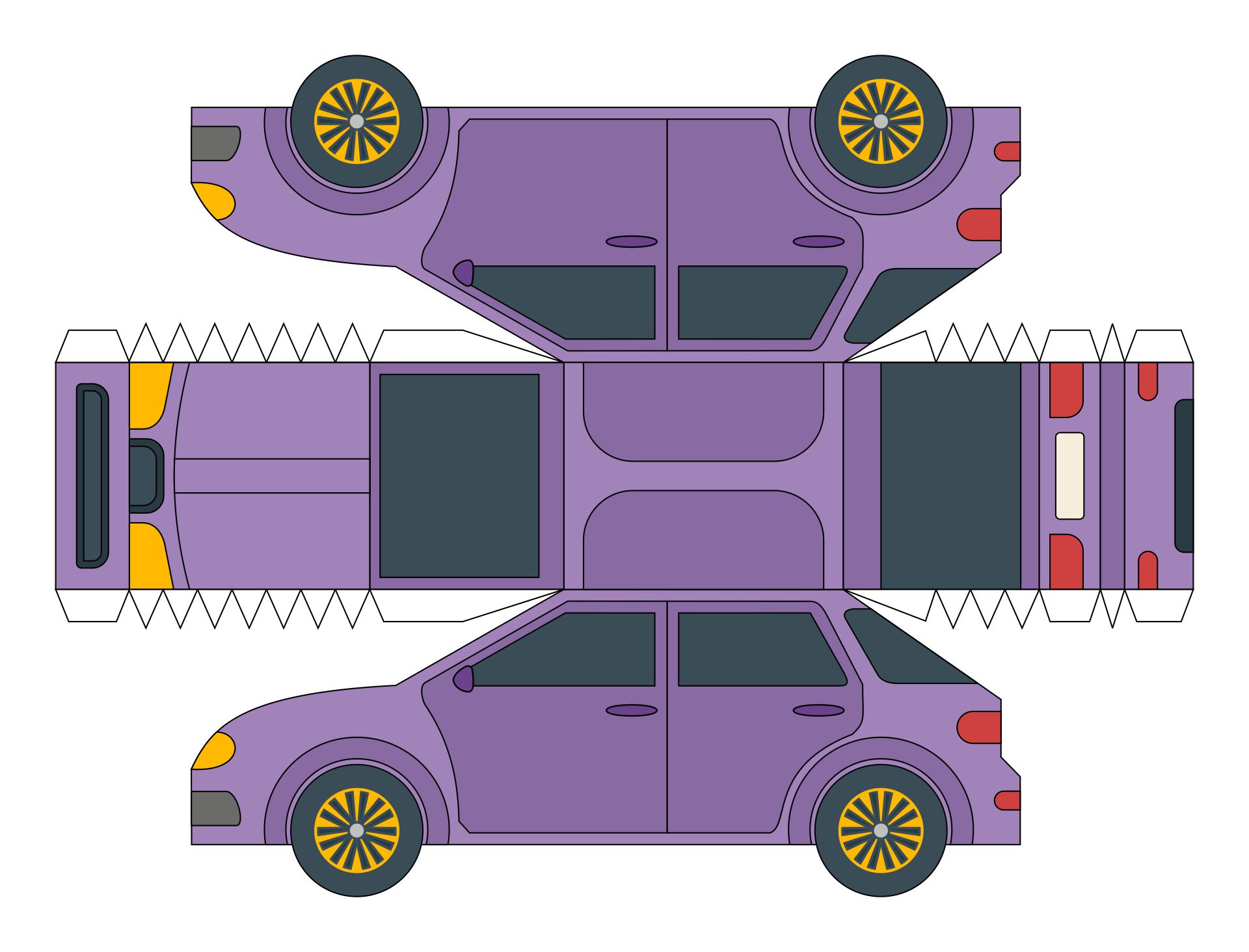 Car Templates Free Printable