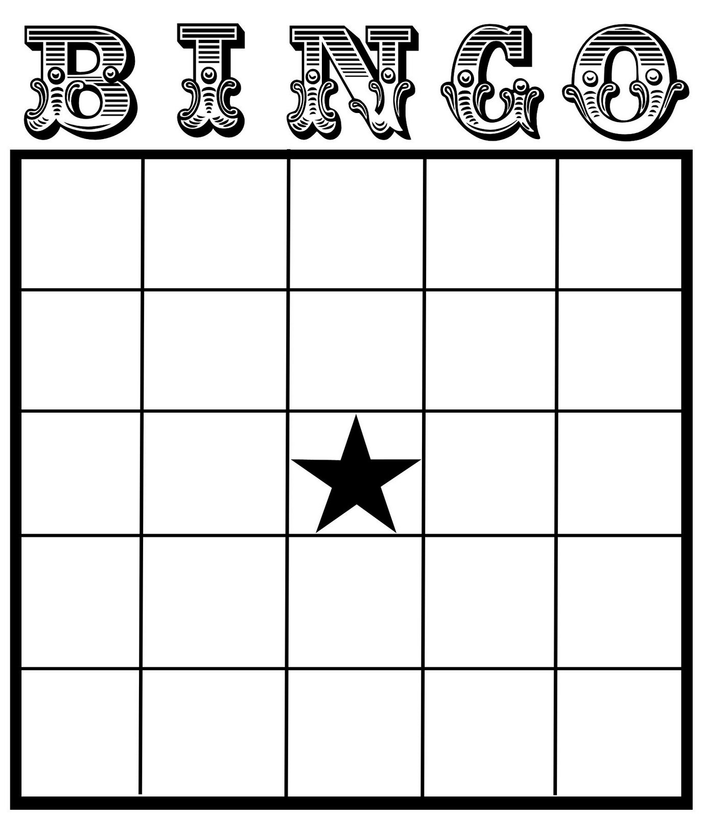 11 Best Images of Excel Bingo Card Printable Template Printable Blank