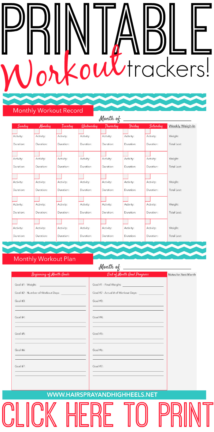 printable-workout-chart