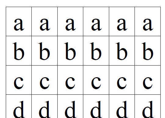 7 Best Images of Printable Lowercase Letter Tiles Alphabet Letter
