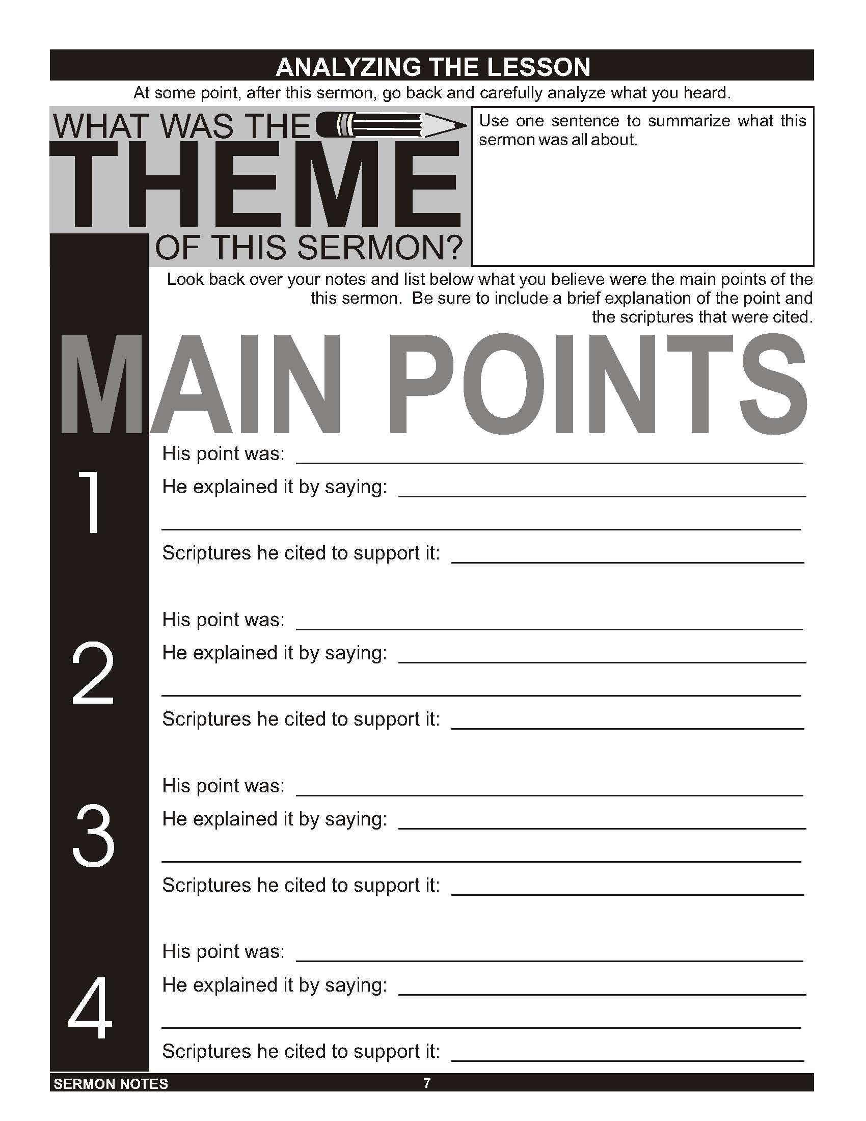 6 Best Images of Printable Outlines For Notes Blank Cornell Notes