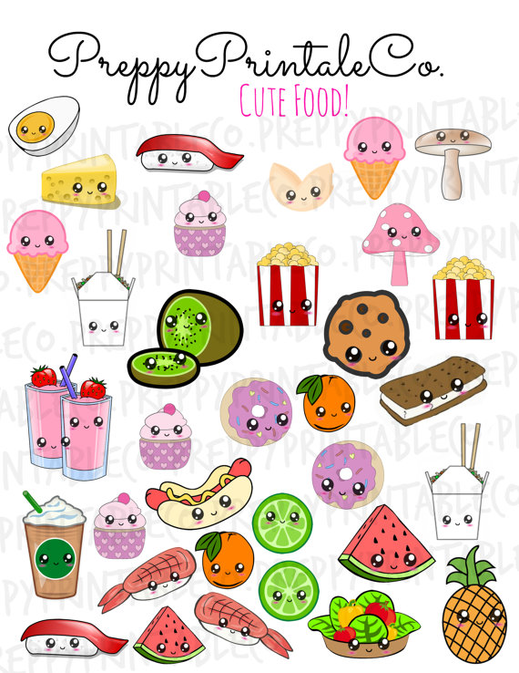 8 Best Images of Printable Food Stickers - Free Printable Journal
