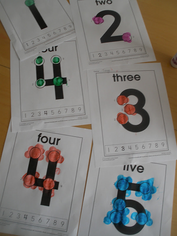 6 Best Images of TouchMath Printable Number Cards Printable TouchMath