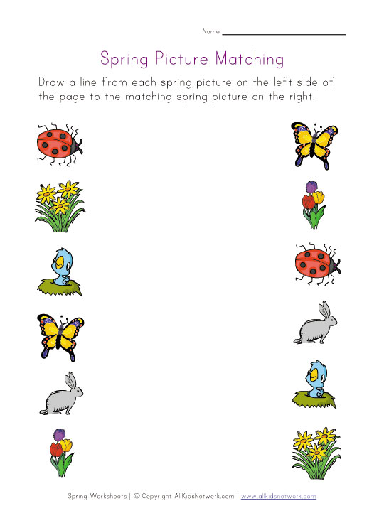 8 Best Images of Spring Worksheets Printables - Free Printable Spring