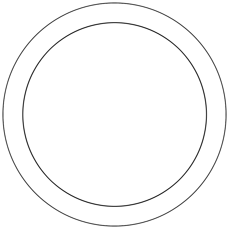 4 Inch Circle Template from www.printablee.com