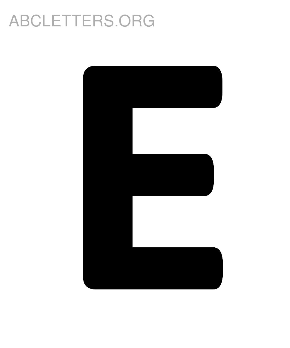 letter-e-template-printable