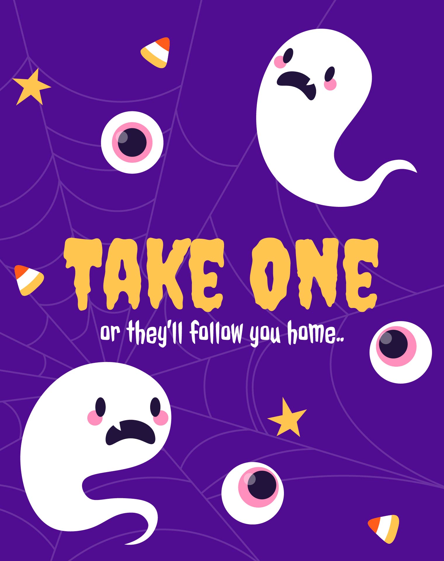 Free Printable Halloween Candy Signs Printable Word Searches