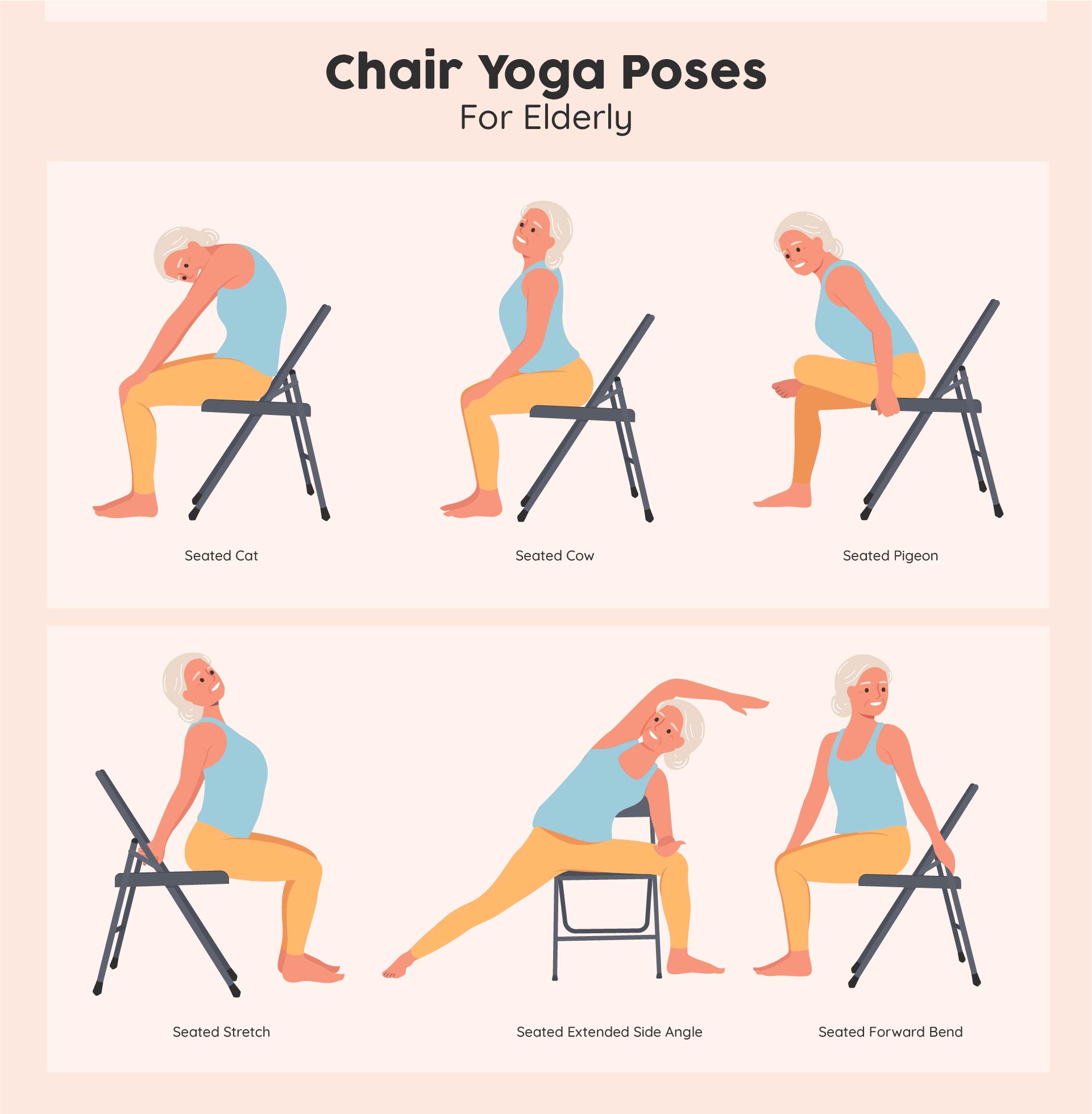 8 Best Images of Printable Senior Chair Exercises Senior Chair Yoga