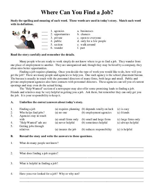 Free Printable 9th Grade English Worksheets