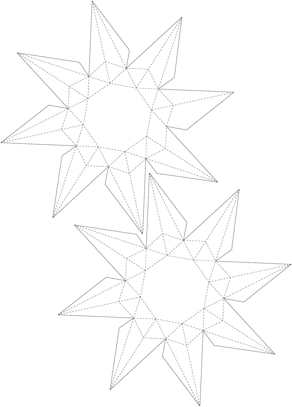 Free Printable 3d Diamond Template Printable Templates