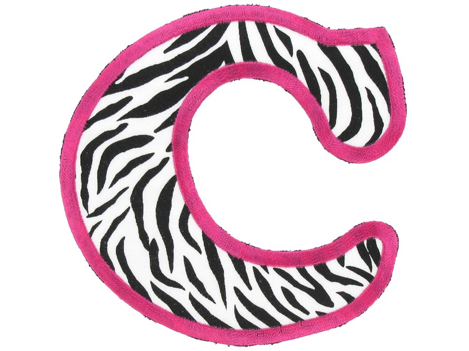 zebra print letter coloring pages - photo #26