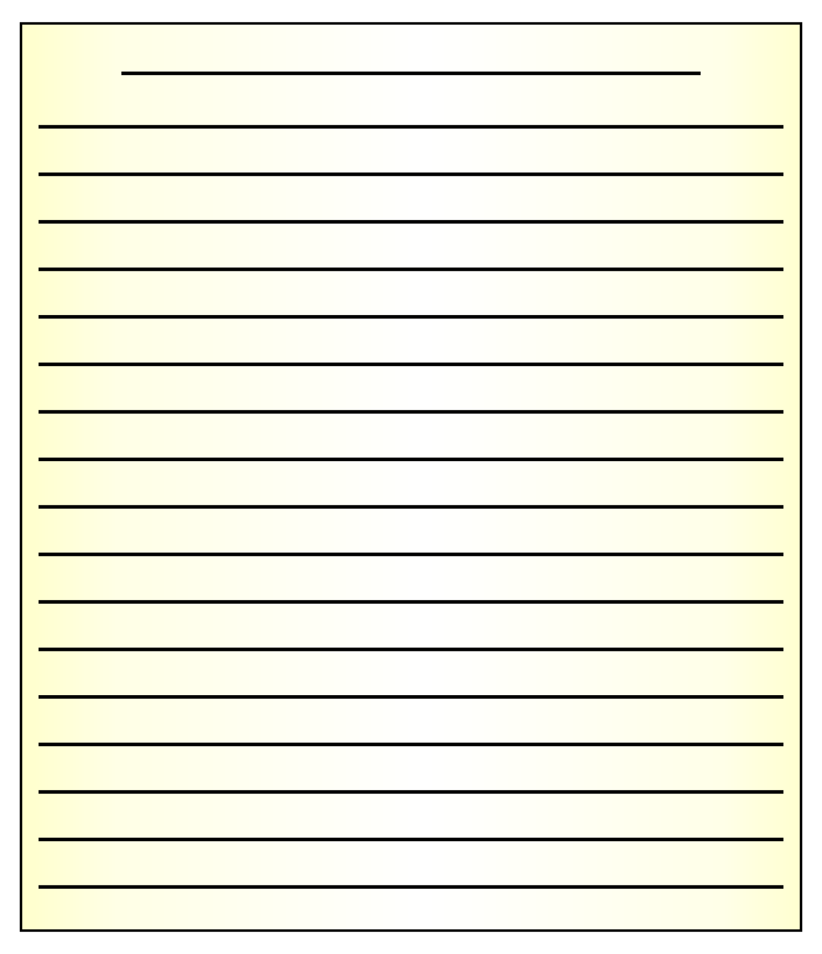 Primary Writing Paper Printable