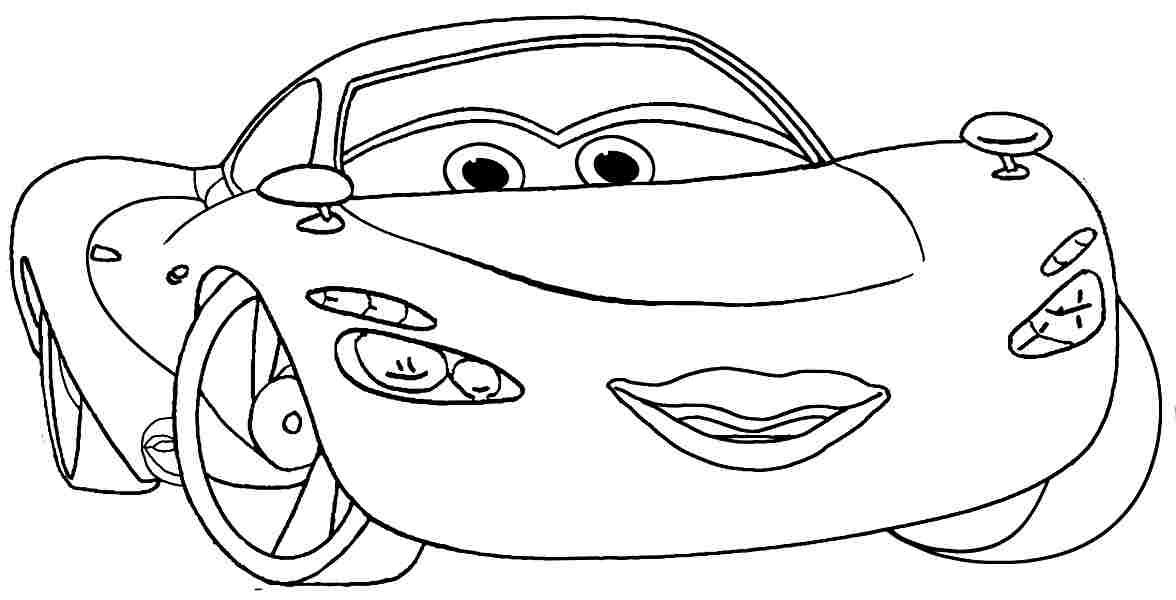 cars movie coloring book pages - photo #11